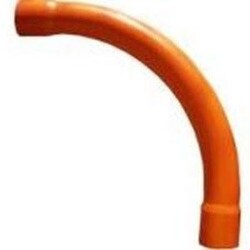 125mm orange conduit bend
